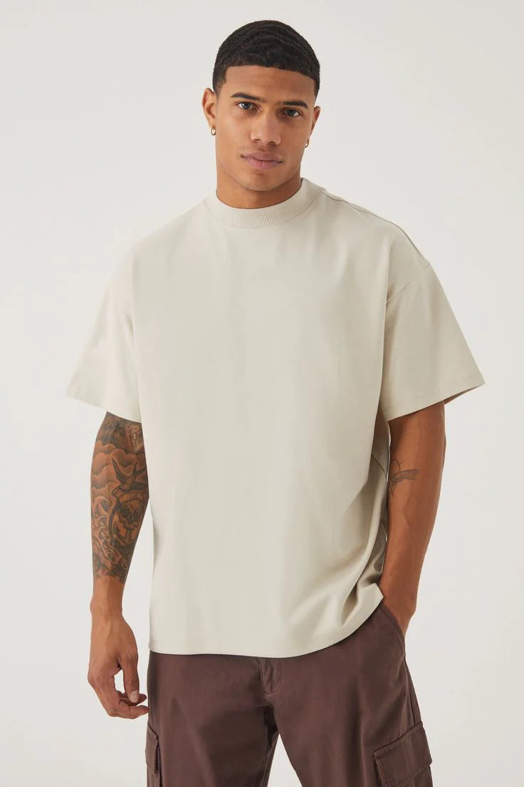 Essential Beige Oversized T-Shirt